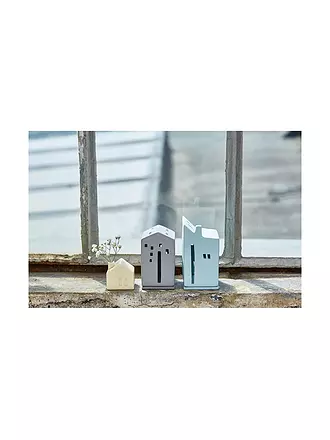 RAEDER | Lichthaus 6,3x7x11cm Blau | 